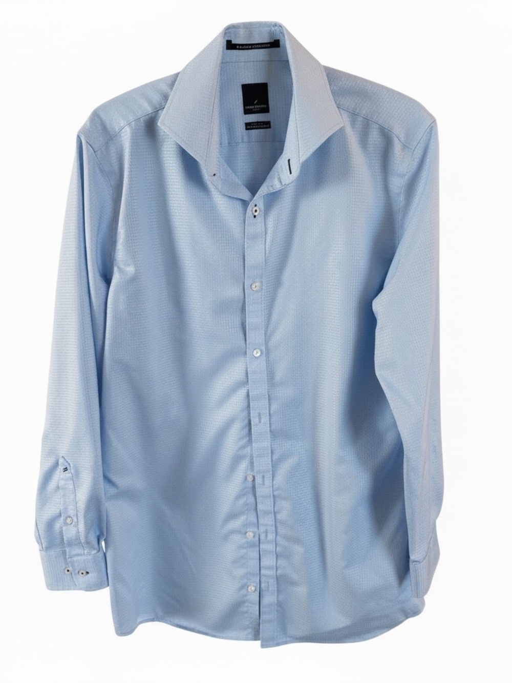 Daniel Hechter Men’s Dress Shirt 100% Cotton Non-Iron 15.5 Neck 32/33